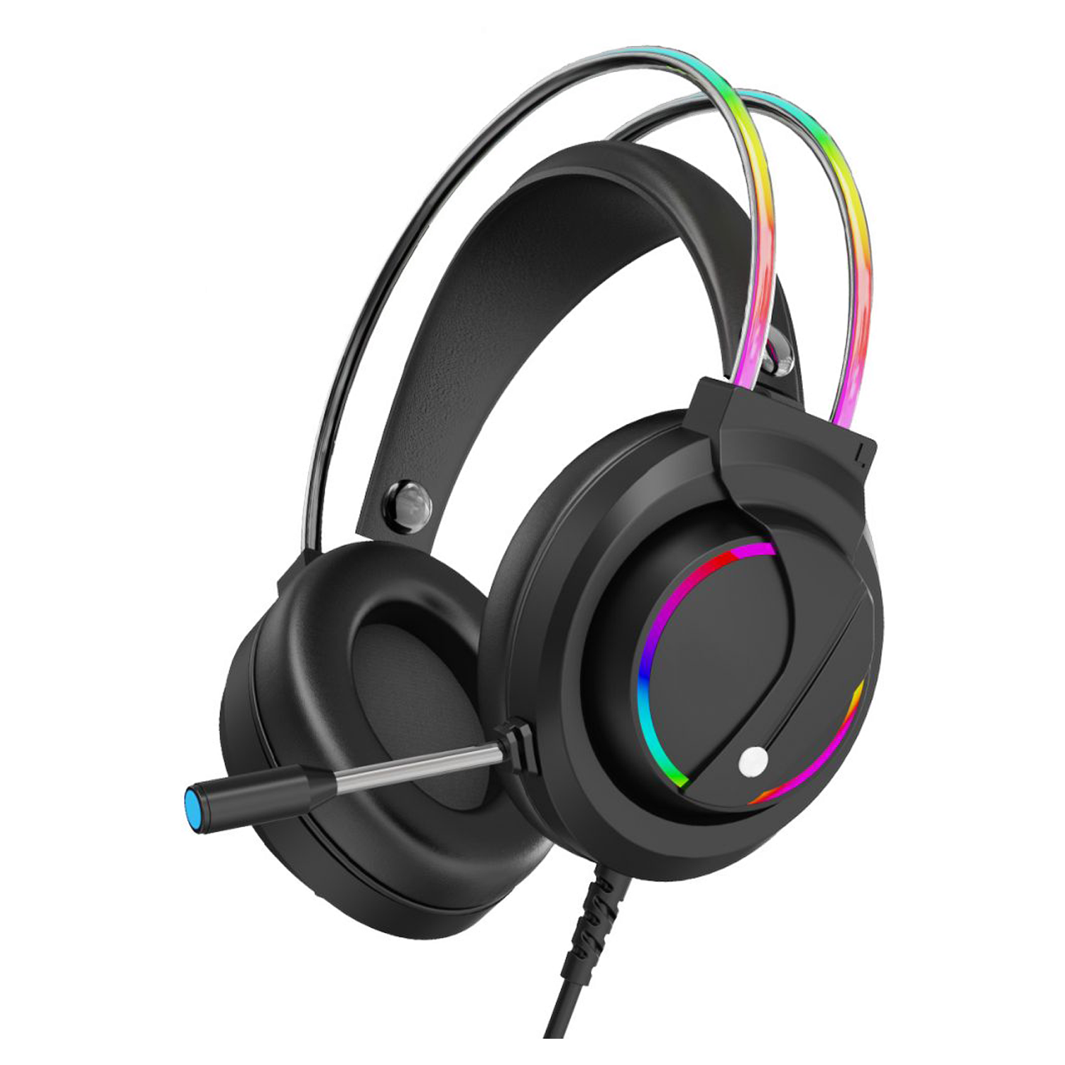 Headset Gamer Satellite GH-532 RGB com Fio - Preto